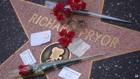 Richard Pryor's star on Hollywood's Walk of Fame