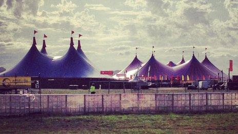 Reading Festival site