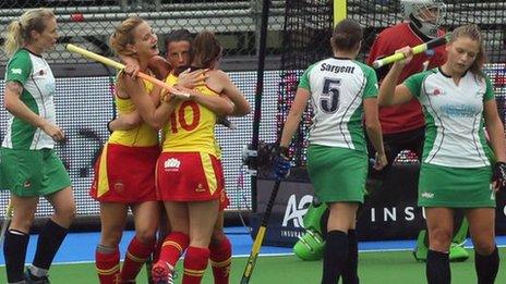 Spain beat Ireland 1-0 in Belgium