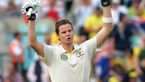 Australian centurion Steve Smith