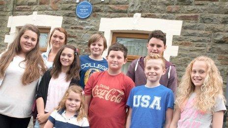 Descendants of David Davies in Maerdy