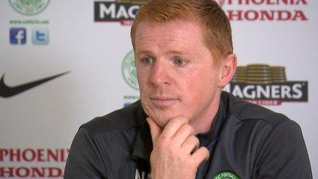 Celtic boss Neil Lennon