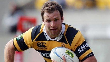 Frazier Climo playing for Taranaki