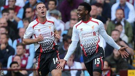 Daniel Sturridge puts Liverpool in front