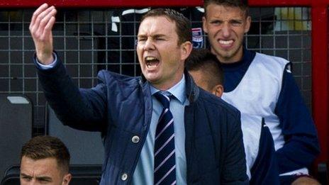 Ross County boss Derek Adams