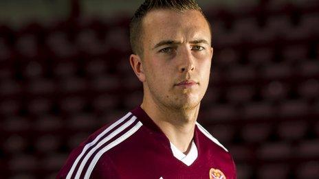 Hearts captain Danny Wilson