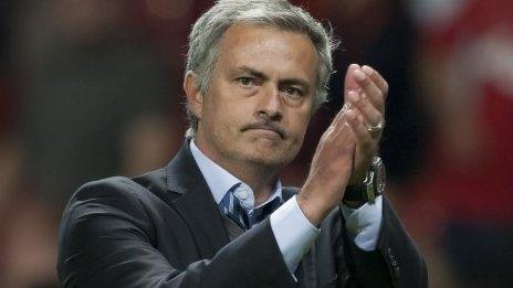 Chelsea manager Jose Mourinho