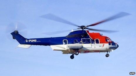 AS 332 L2 helicopter