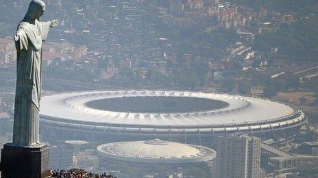 Christ the Redeemer statue overlooks Rio