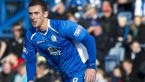 Stephen McKenna was on target for Queen of the South