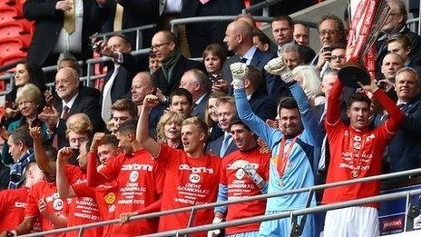 Crewe are the Johnstone's Paint Trophy holders