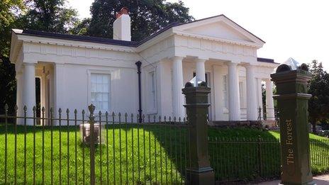 The lodge at the Forest Recreation Ground