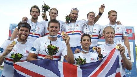 Great Britain's men's eight