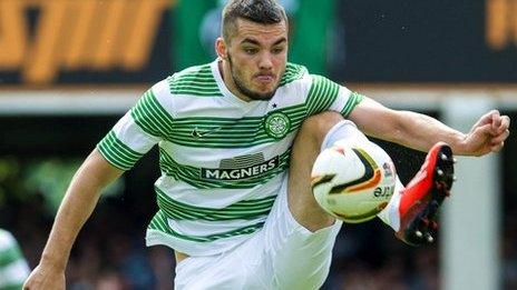 Celtic striker Tony Watt