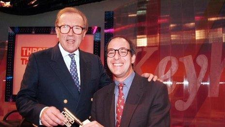 Sir David Frost and Loyd Grossman