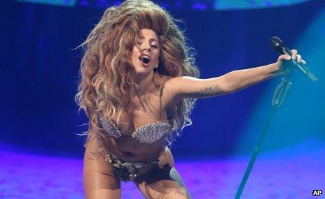 Lady Gaga at the iTunes festival