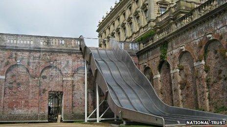 Slide at Cliveden estate