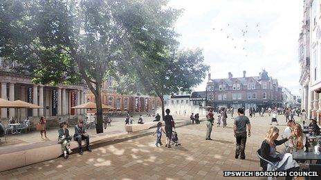 Ipswich Cornhill Concept B