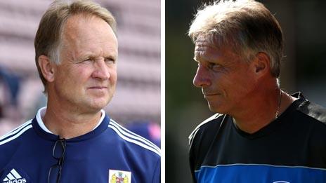 Sean O'Driscoll and John Ward