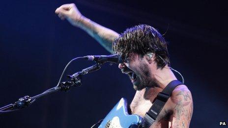 Simon Neil from Biffy Clyro