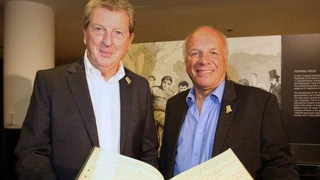 Roy Hodgson and Greg Dyke