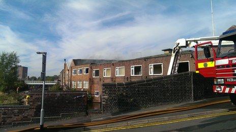 Fire in Eastwood Road