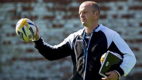 Glasgow Warriors head coach Gregor Townsend