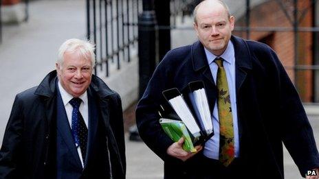 Lord Patten and Mark Thompson