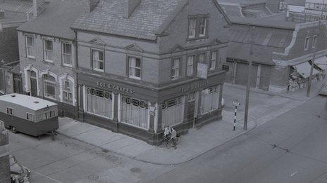 Fox and Grapes in Sneinton, 1960s