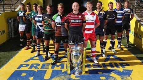 Aviva Premiership launch