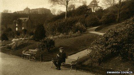 Cwmdonkin Park in its heyday