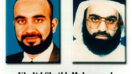 "Wanted" posters for Khalid Sheikh Mohammed