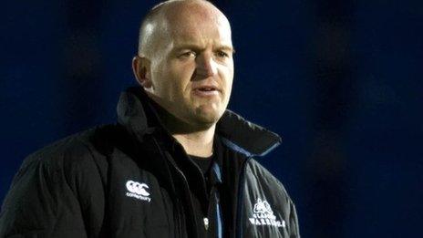 Glasgow Warriors head coach Gregor Townsend