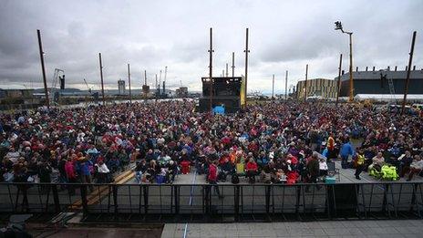 Proms audience