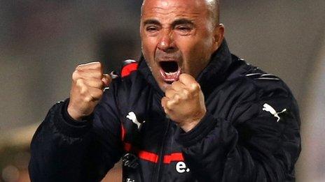 Chile coach Jorge Sampaoli