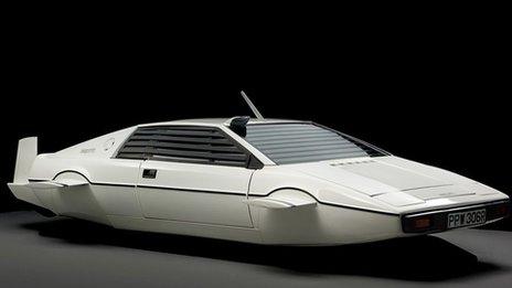 James Bond's submarine Lotus Esprit