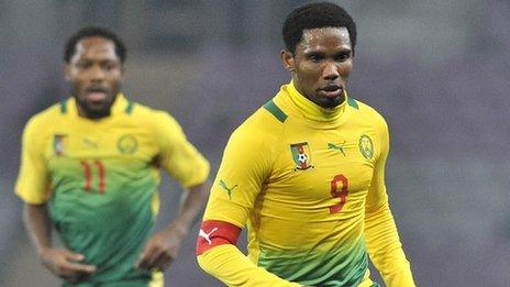 Cameroon's Samuel Eto'o