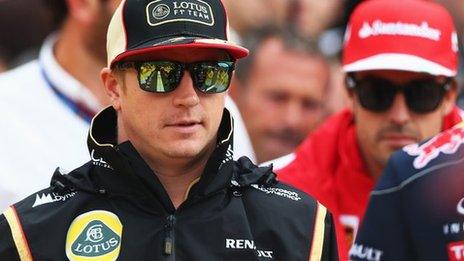 Kimi Raikkonen and Fernando