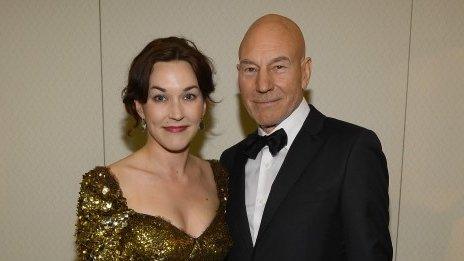 Patrick Stewart and Sunny Ozell