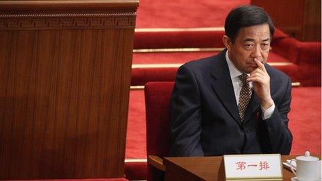 File photo: Bo Xilai