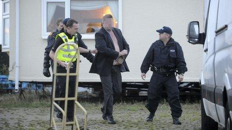 Arrest made at Smithy Fen in Cambridgeshire