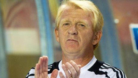 Scotland manager Gordon Strachan