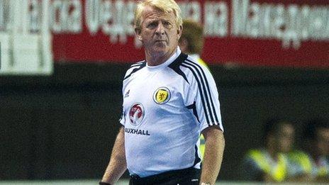 Scotland manager Gordon Strachan