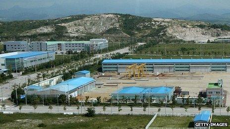 Part of Kaesong industrial complex (file image)