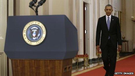 President Barack Obama at the White House (10 September 2013)