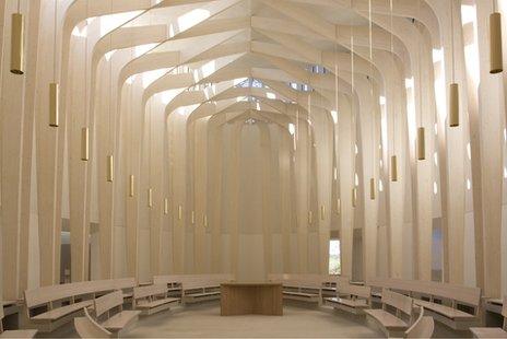 Chapel interior