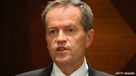 Bill Shorten announces his candidacy on 12 September 2013