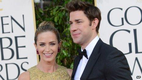 Emily Blunt and John Krasinski