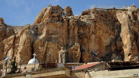 Church in Maaloula (7 September 2013)