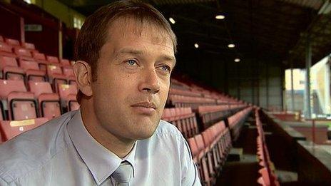 Partick Thistle general manager Ian Maxwell